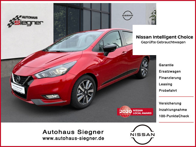 Nissan Micra 1.0 IG-T N-Design, Autom, Navi, Keyless, AHK abn